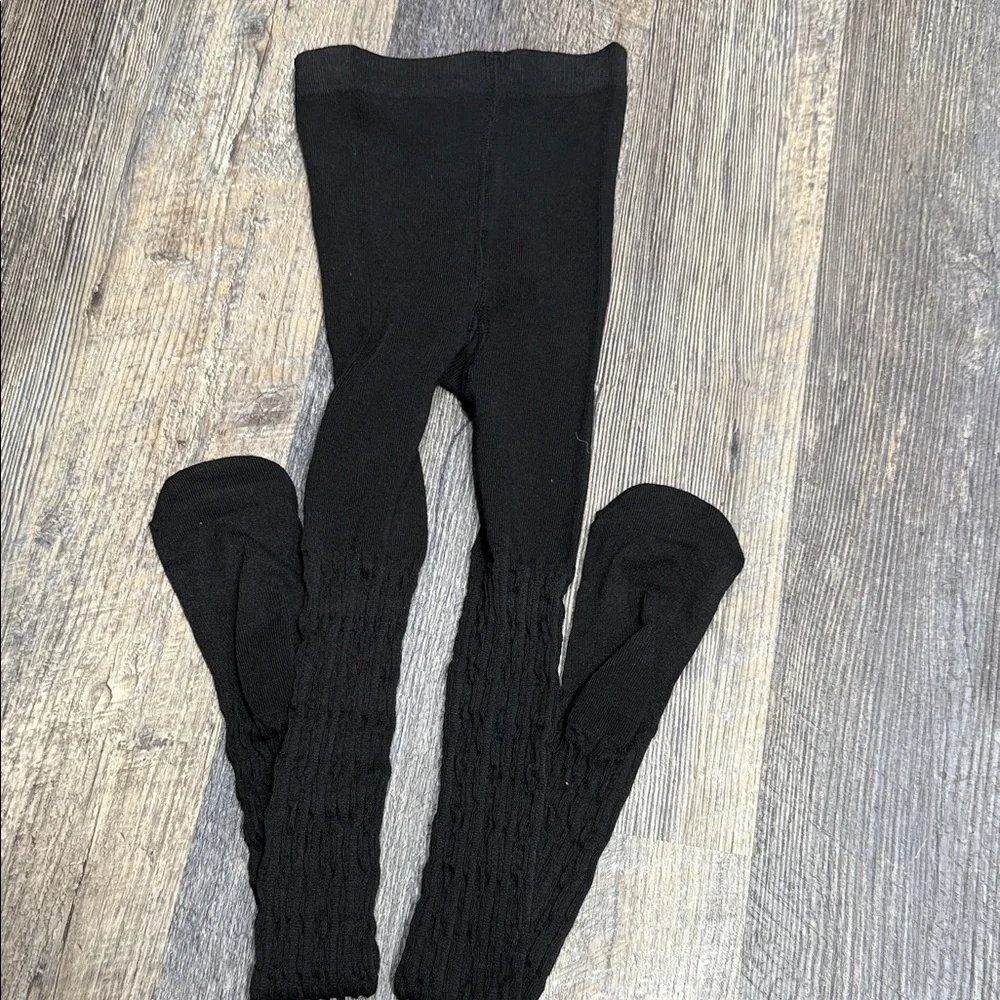 Kids Black Tights
